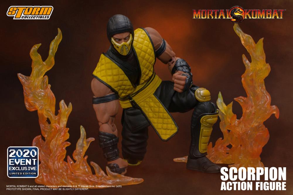 Mortal Kombat VS Series Scorpion 1/12 Scale SDCC 2020 Exclusive Figure Gallery Image 11