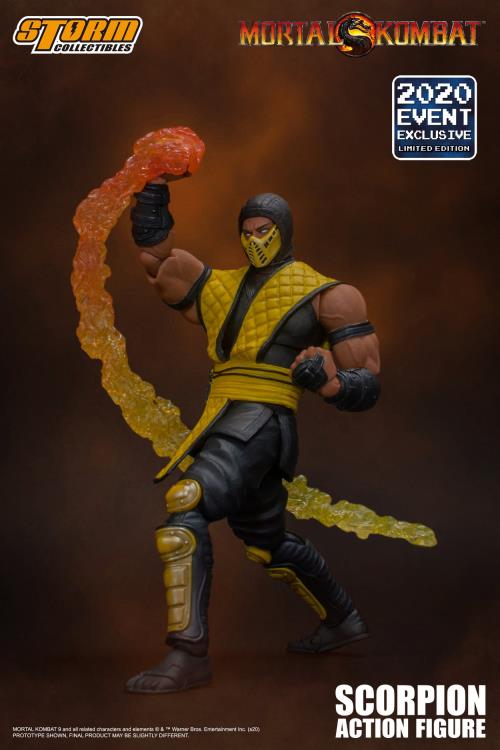 Mortal Kombat VS Series Scorpion 1/12 Scale SDCC 2020 Exclusive Figure Gallery Image 9