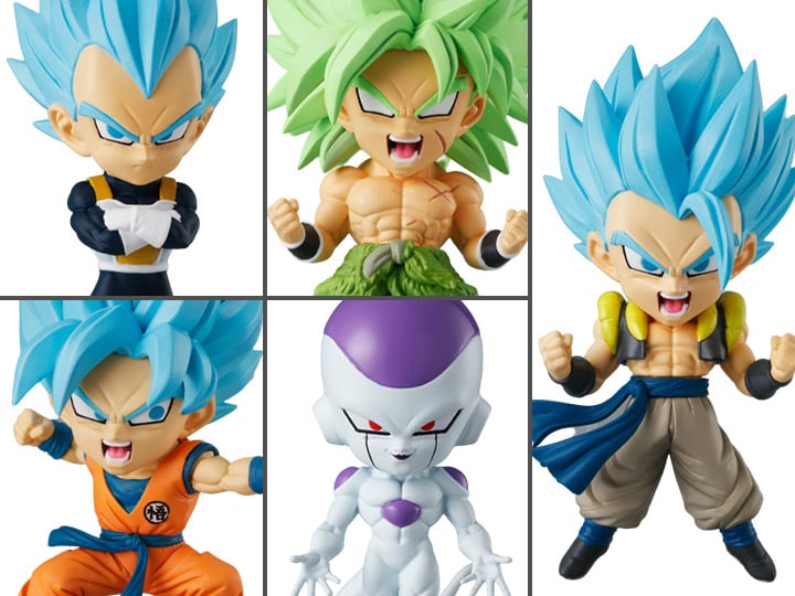 Dragon Ball Chibi Masters Set of 5 Figures Gallery Image 1