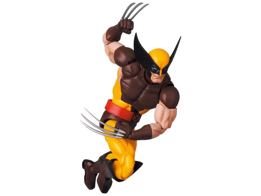 Marvel MAFEX No.138 Wolverine (Brown Costume) Action Figure Gallery Image 9
