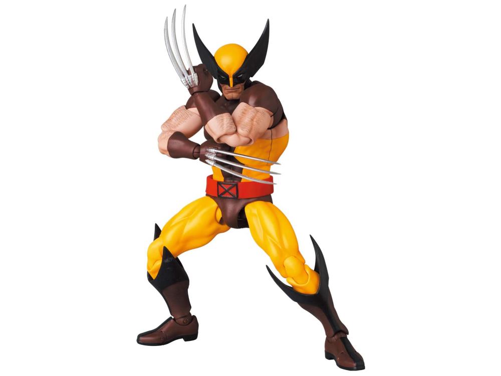 Marvel MAFEX No.138 Wolverine (Brown Costume) Action Figure Gallery Image 3