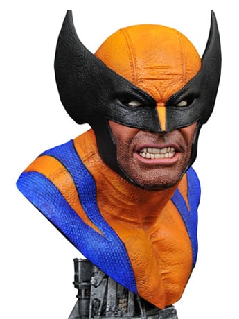 Marvel Legends in 3D Wolverine 1/2 Scale Limited Edition Bust Gallery Image 2