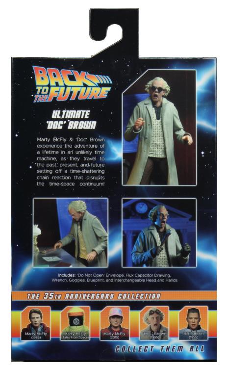 Back to the Future Ultimate Doc Brown Action Figure Gallery Image 18