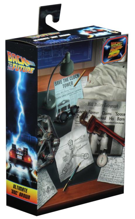 Back to the Future Ultimate Doc Brown Action Figure Gallery Image 17