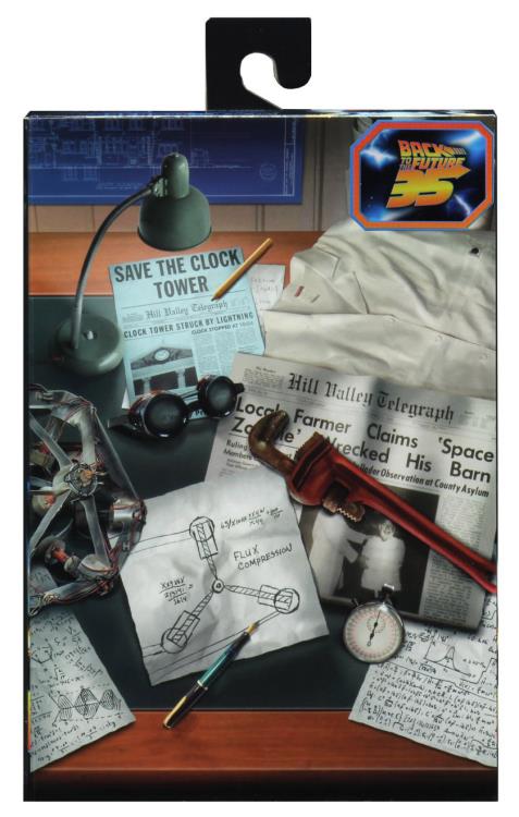 Back to the Future Ultimate Doc Brown Action Figure Gallery Image 16
