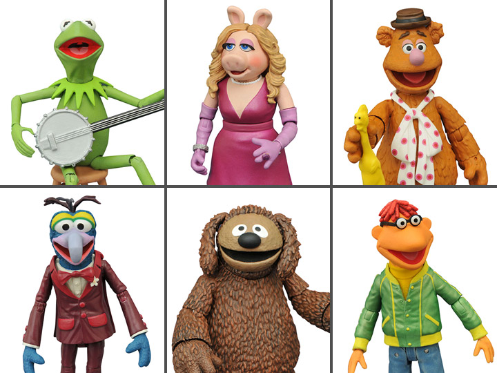 The Muppets Select Best of Series 1 Set of 3 Two-Packs Gallery Image 1
