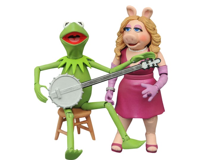 The Muppets Select Best of Series Kermit & Piggy Action Figure Two-Pack Gallery Image 1
