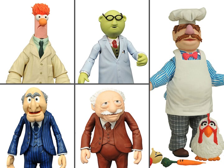 The Muppets Select Best of Series 2 Set of 3 Two-Packs Gallery Image 1