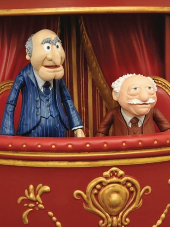 The Muppets Select Best of Series Statler & Waldorf Action Figure Two-Pack Gallery Image 2