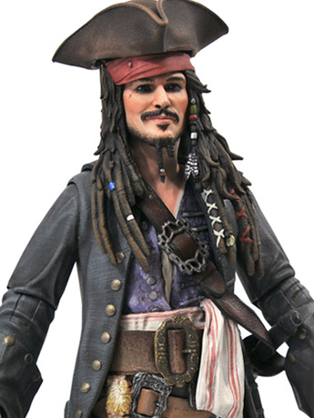 Pirates of the Caribbean Jack Sparrow Deluxe Figure Gallery Image 2