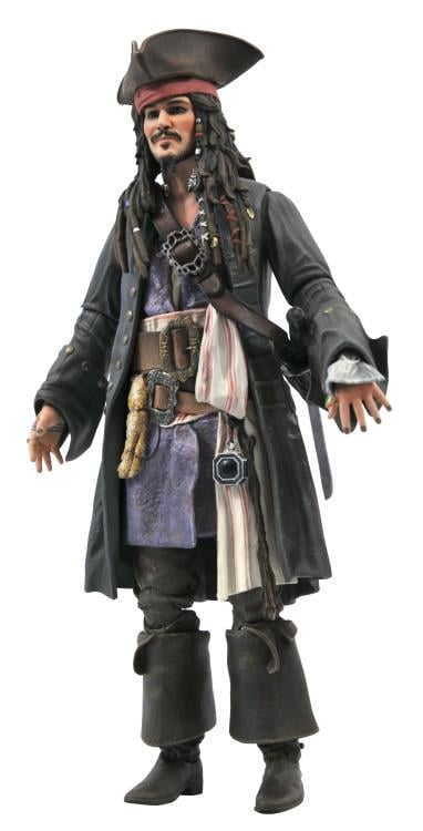 Pirates of the Caribbean Jack Sparrow Deluxe Figure Gallery Image 4