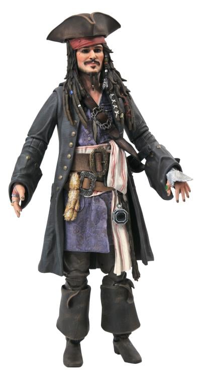 Pirates of the Caribbean Jack Sparrow Deluxe Figure Gallery Image 3