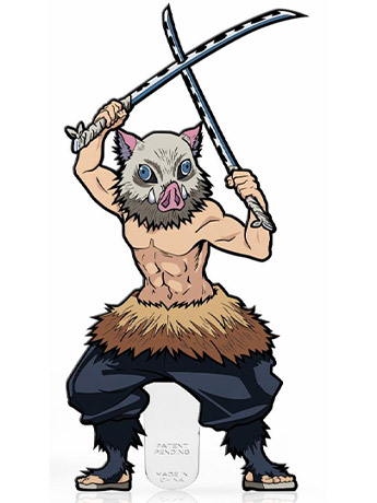 Demon Slayer: Kimetsu no Yaiba FiGPiN #380 Inosuke Hashibira Gallery Image 2