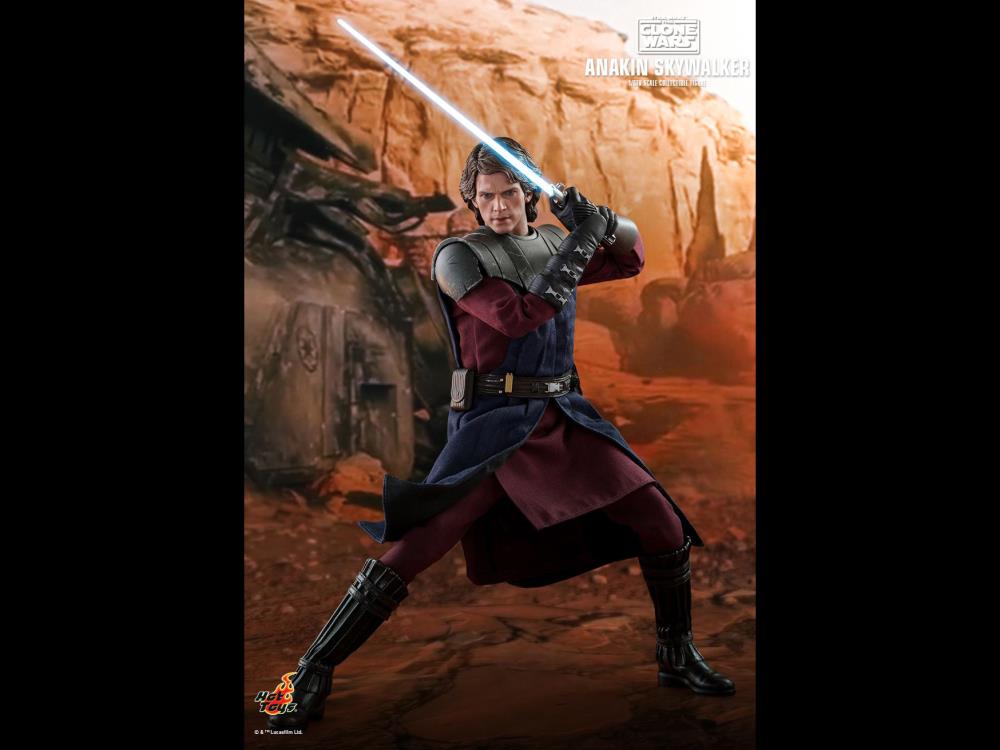 Star Wars: The Clone Wars TMS019 Anakin Skywalker 1/6 Scale Figure Gallery Image 4