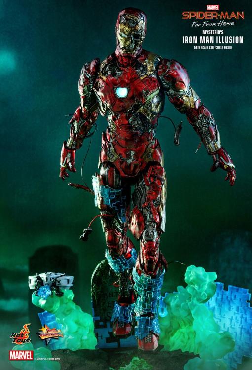 Spider-Man: Far From Home MMS580 Mysterio's Iron Man Illusion 1/6th Scale Collectible Figure Gallery Image 3