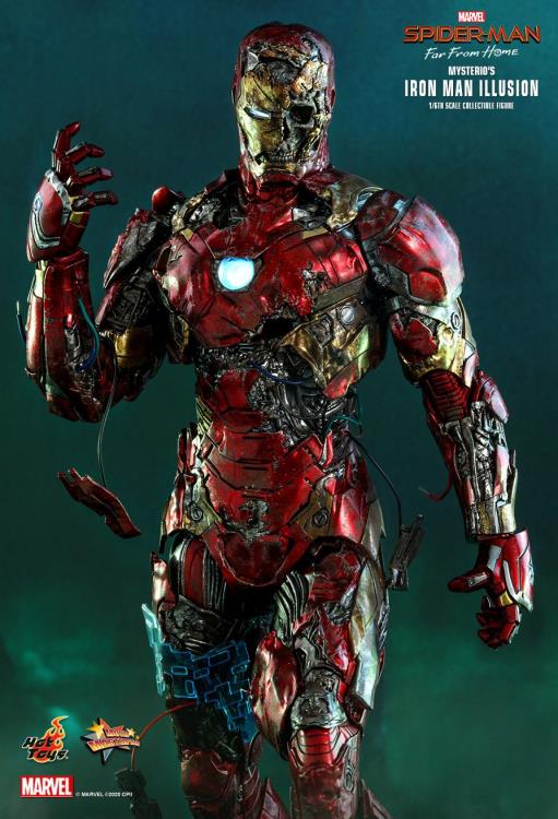Spider-Man: Far From Home MMS580 Mysterio's Iron Man Illusion 1/6th Scale Collectible Figure Gallery Image 11
