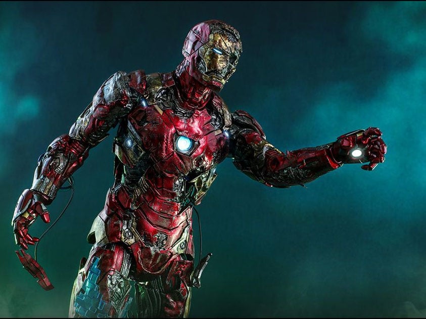 Spider-Man: Far From Home MMS580 Mysterio's Iron Man Illusion 1/6th Scale Collectible Figure Gallery Image 12