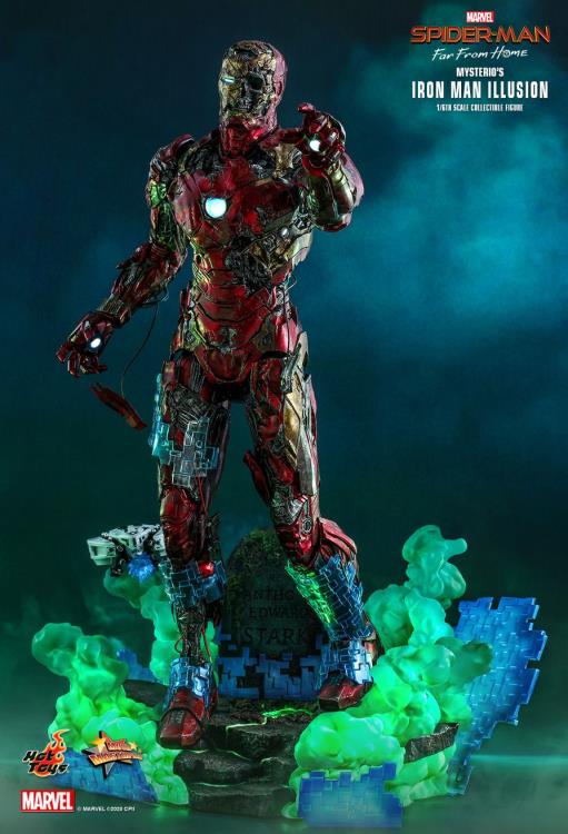 Spider-Man: Far From Home MMS580 Mysterio's Iron Man Illusion 1/6th Scale Collectible Figure Gallery Image 6