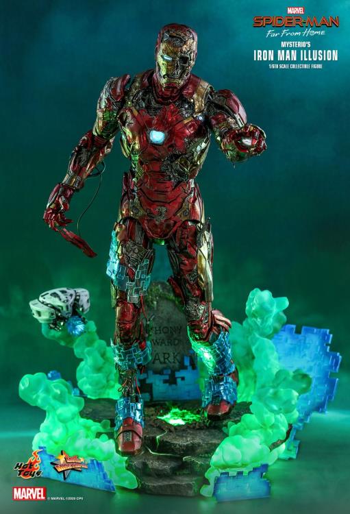 Spider-Man: Far From Home MMS580 Mysterio's Iron Man Illusion 1/6th Scale Collectible Figure Gallery Image 5