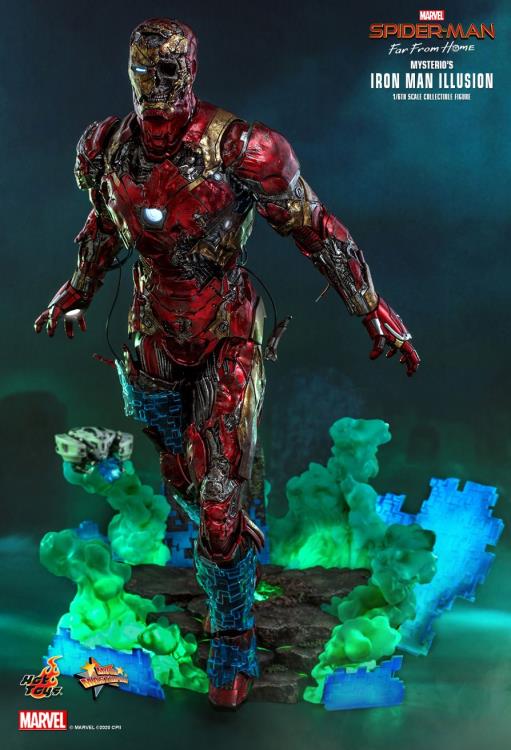 Spider-Man: Far From Home MMS580 Mysterio's Iron Man Illusion 1/6th Scale Collectible Figure Gallery Image 4