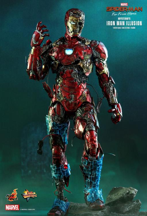 Spider-Man: Far From Home MMS580 Mysterio's Iron Man Illusion 1/6th Scale Collectible Figure Gallery Image 10
