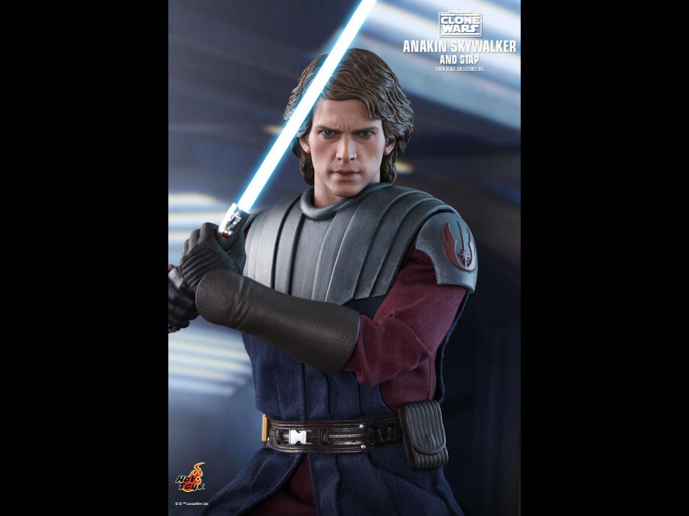Star Wars: The Clone Wars TMS020 Anakin Skywalker and STAP 1/6 Scale Figure Gallery Image 16