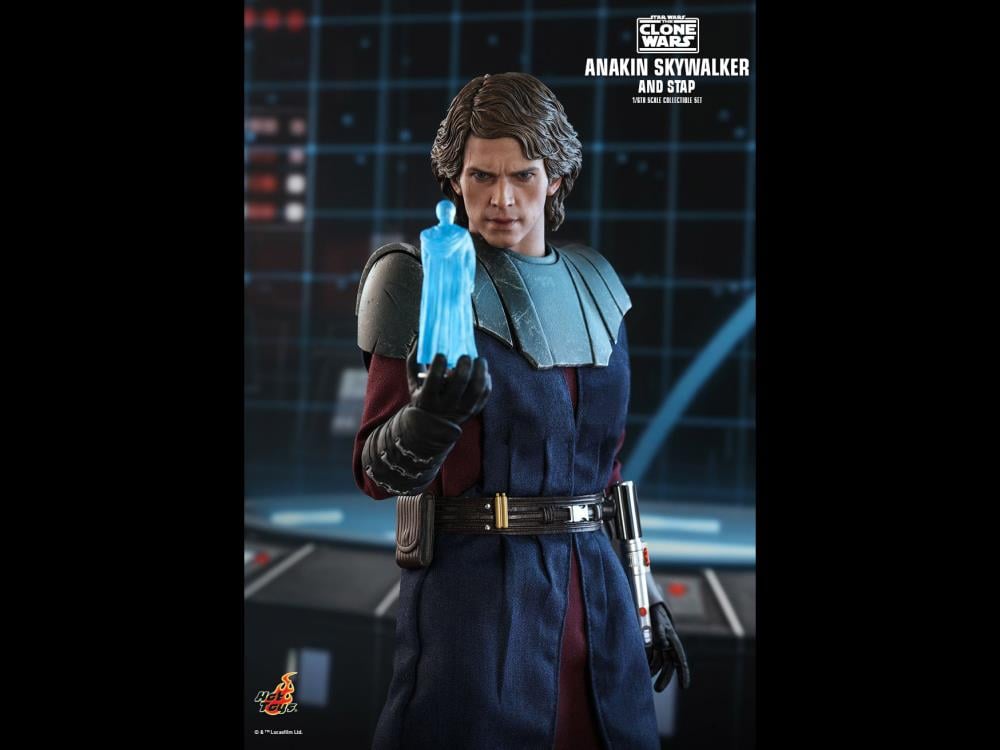 Star Wars: The Clone Wars TMS020 Anakin Skywalker and STAP 1/6 Scale Figure Gallery Image 14
