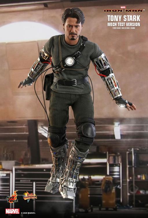 Iron Man MMS581 Tony Stark (Mech Test Ver.) 1/6th Scale Collectible Figure Gallery Image 6