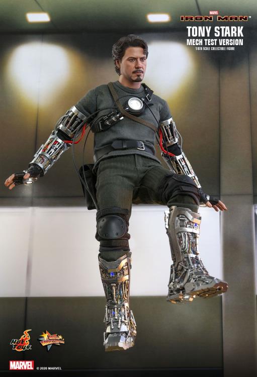 Iron Man MMS581 Tony Stark (Mech Test Ver.) 1/6th Scale Collectible Figure Gallery Image 4