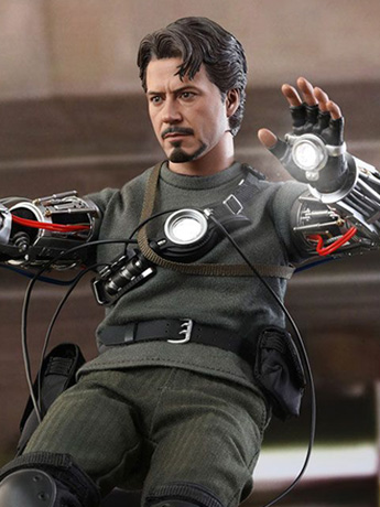 Iron Man MMS581 Tony Stark (Mech Test Ver.) 1/6th Scale Collectible Figure Gallery Image 2
