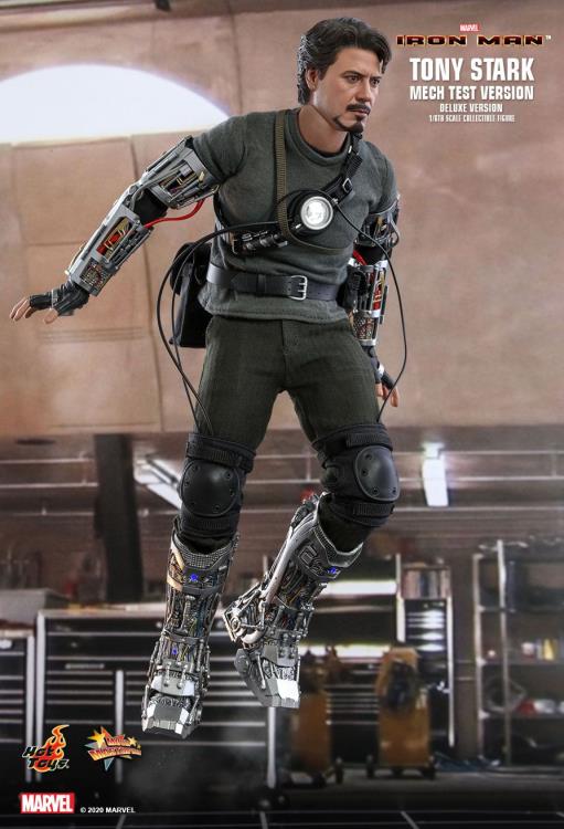 Iron Man MMS582 Tony Stark (Mech Test Ver.) Deluxe 1/6th Scale Collectible Figure Gallery Image 3