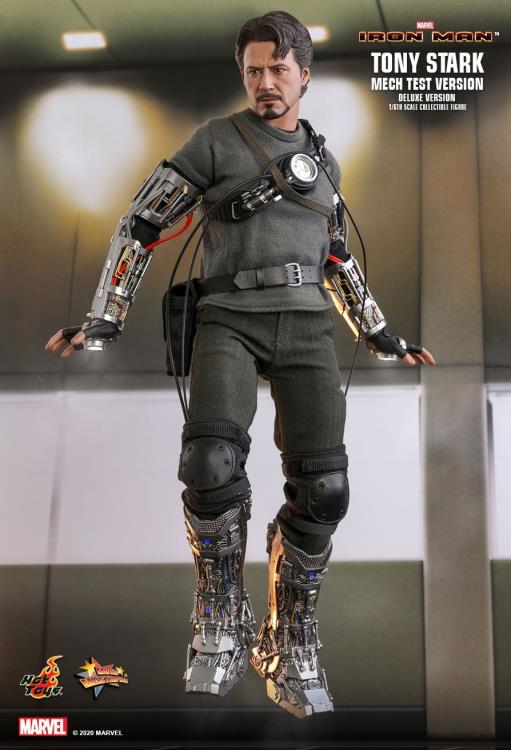 Iron Man MMS582 Tony Stark (Mech Test Ver.) Deluxe 1/6th Scale Collectible Figure Gallery Image 5