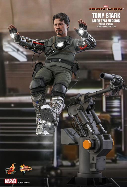 Iron Man MMS582 Tony Stark (Mech Test Ver.) Deluxe 1/6th Scale Collectible Figure Gallery Image 7