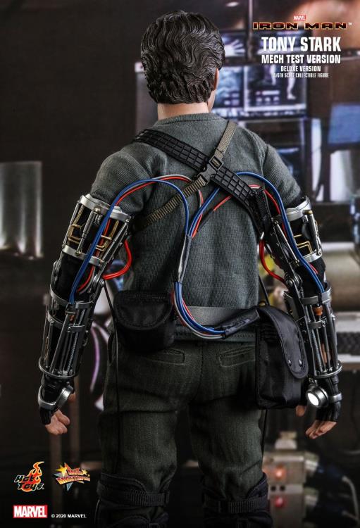 Iron Man MMS582 Tony Stark (Mech Test Ver.) Deluxe 1/6th Scale Collectible Figure Gallery Image 9