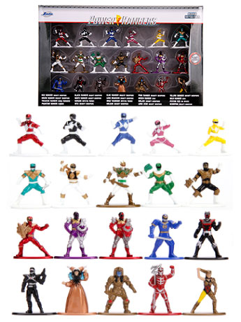 Power Rangers Nano MetalFigs Wave 1 20-Pack Gallery Image 2
