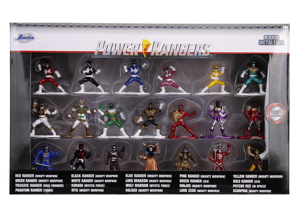 Power Rangers Nano MetalFigs Wave 1 20-Pack Gallery Image 5