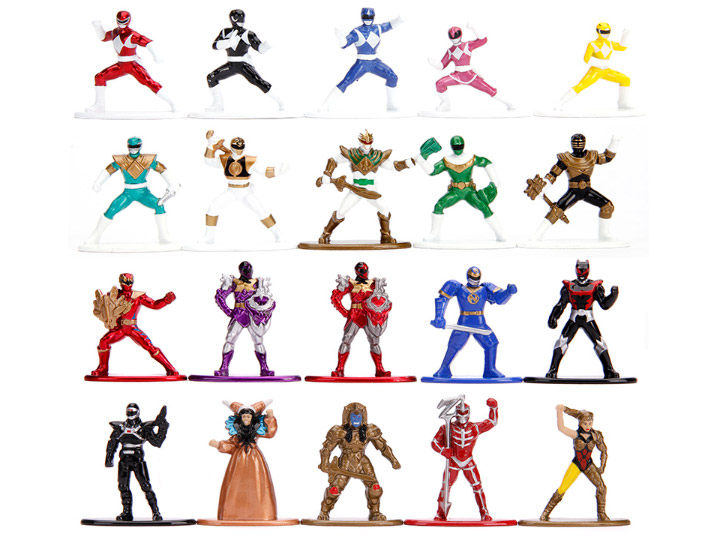 Power Rangers Nano MetalFigs Wave 1 20-Pack Gallery Image 1