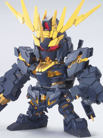 Mobile Suit Gundam Unicorn BB Senshi Unicorn Gundam 02 Banshee Model Kit Gallery Image 2
