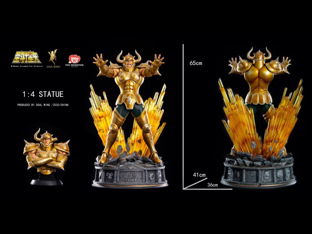 Saint Seiya Gold Myth Cloth Taurus 1/4 Scale Statue Gallery Image 9