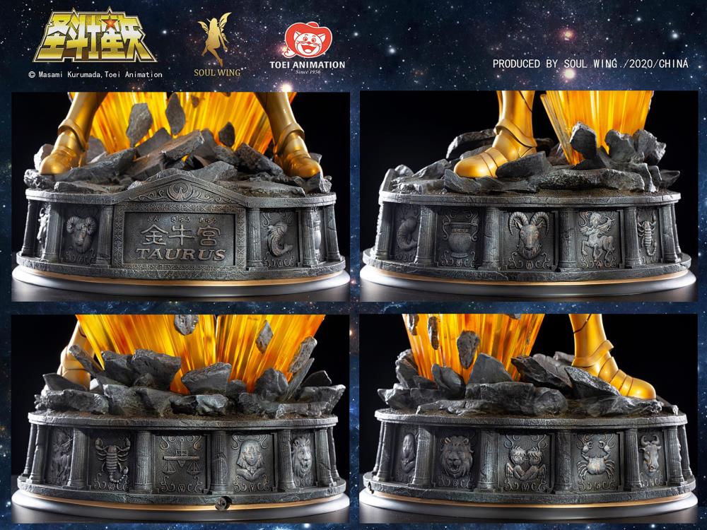 Saint Seiya Gold Myth Cloth Taurus 1/4 Scale Statue Gallery Image 6