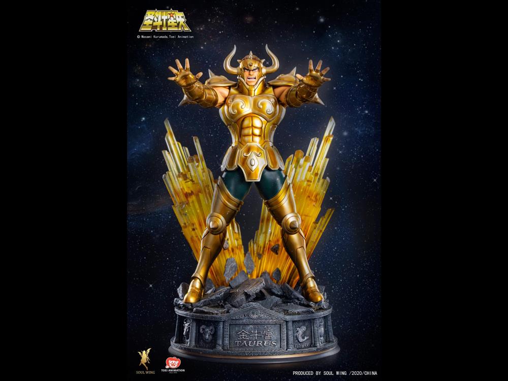 Saint Seiya Gold Myth Cloth Taurus 1/4 Scale Statue Gallery Image 4