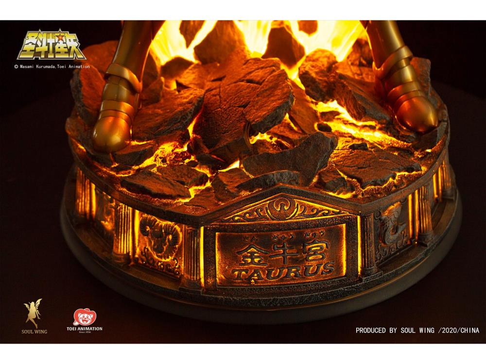 Saint Seiya Gold Myth Cloth Taurus 1/4 Scale Statue Gallery Image 7