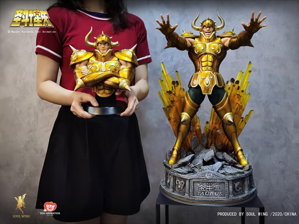 Saint Seiya Gold Myth Cloth Taurus 1/4 Scale Statue Gallery Image 10