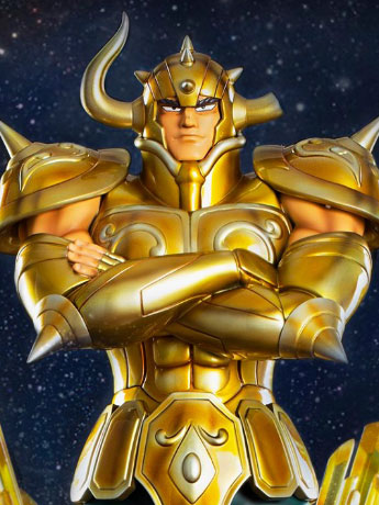 Saint Seiya Gold Myth Cloth Taurus 1/4 Scale Statue Gallery Image 2
