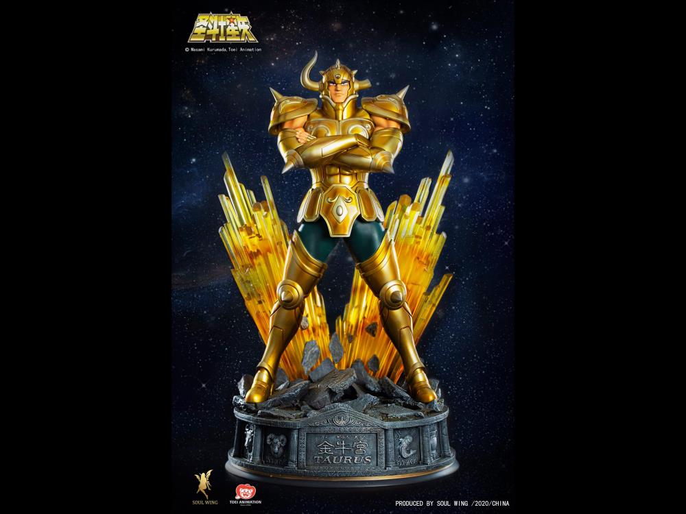 Saint Seiya Gold Myth Cloth Taurus 1/4 Scale Statue Gallery Image 3