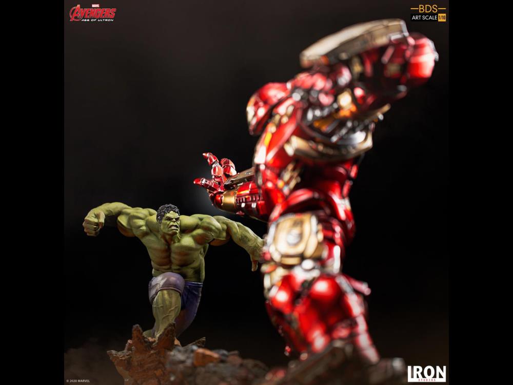 Avengers: Age of Ultron Battle Diorama Series Hulkbuster 1/10 Art Scale Limited Edition Statue Gallery Image 5