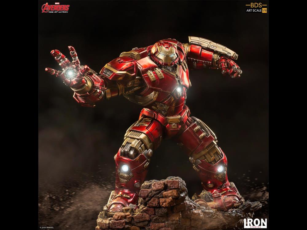 Avengers: Age of Ultron Battle Diorama Series Hulkbuster 1/10 Art Scale Limited Edition Statue Gallery Image 3