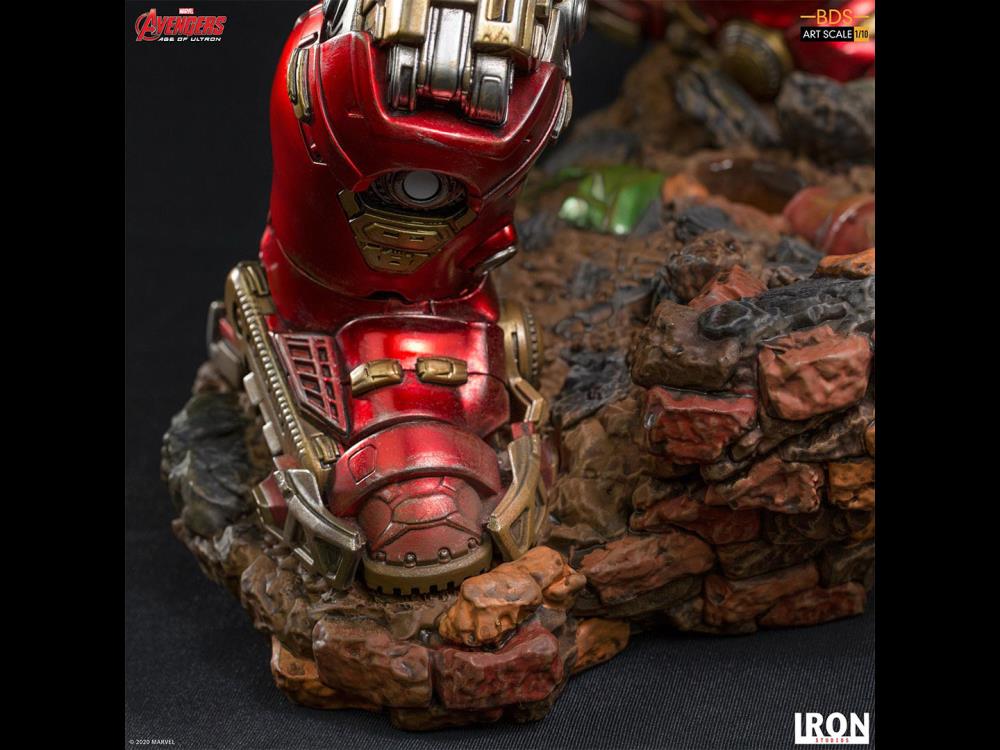 Avengers: Age of Ultron Battle Diorama Series Hulkbuster 1/10 Art Scale Limited Edition Statue Gallery Image 14
