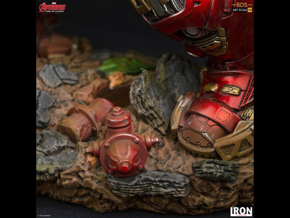 Avengers: Age of Ultron Battle Diorama Series Hulkbuster 1/10 Art Scale Limited Edition Statue Gallery Image 15