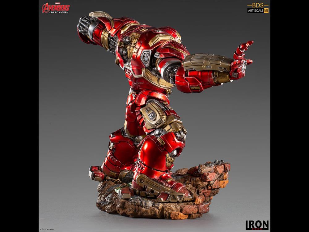 Avengers: Age of Ultron Battle Diorama Series Hulkbuster 1/10 Art Scale Limited Edition Statue Gallery Image 9